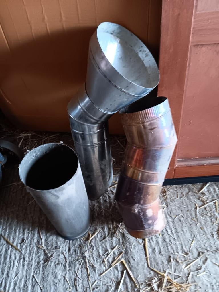 Tube de poêle en inox, Maison & Meubles, Poêles, Enlèvement