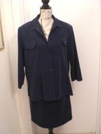 Ensemble jupe bleu taille 44, Kostuum of Pak, Maat 42/44 (L), Gedragen, Verzenden