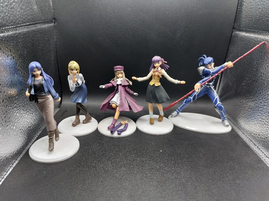 5 Figurines manga lot, Collections, Enlèvement, Utilisé, Humain