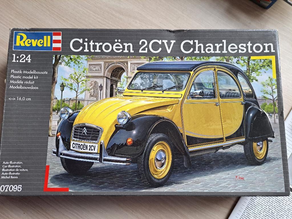 Revell | No. 07095 | 1:24 - Citroën 2CV Charleston, Hobby & Loisirs créatifs, Modélisme | Voitures & Véhicules, Neuf, Revell, Enlèvement ou Envoi