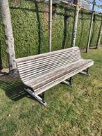 Authentieke parkbank – stevige kwaliteit – op te frissen, Ophalen, Gebruikt, Hout