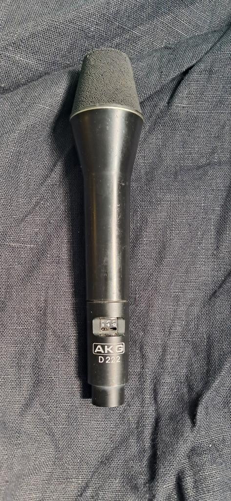 AKG D222 dynamische microfoon, Ophalen of Verzenden