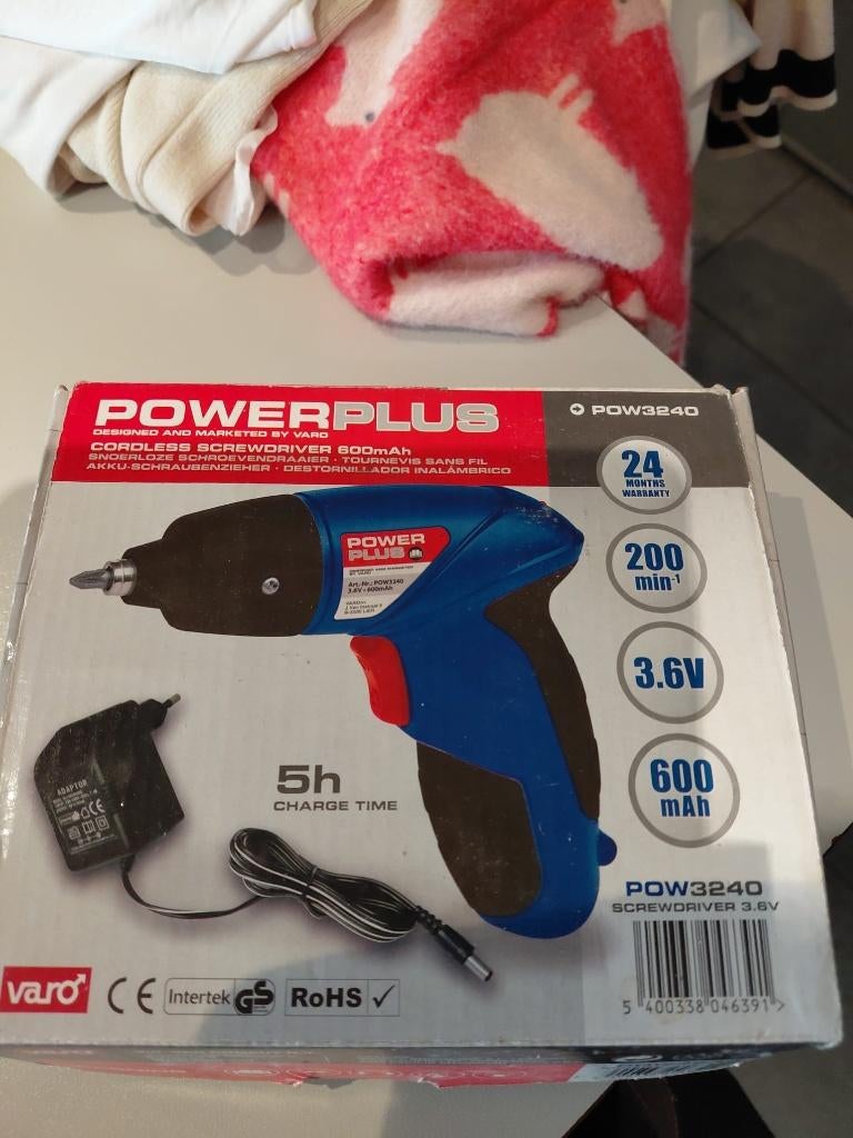 Schroevendraaier accu, Enlèvement, Neuf