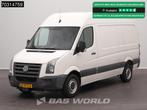Volkswagen Crafter 163pk L2H2 Trekhaak Airco APK 10-2026 L2, Auto's, Stof, Gebruikt, Wit, 120 kW