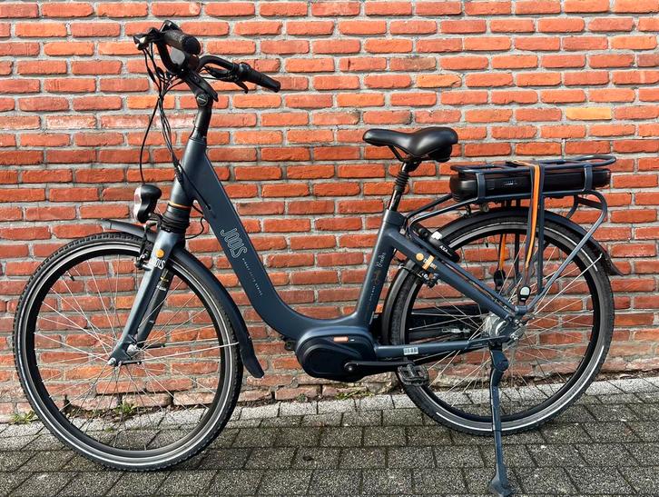 Elektrische fiets, Fietsen en Brommers, Elektrische fietsen, Zo goed als nieuw, Minder dan 47 cm, 50 km per accu of meer, Ophalen