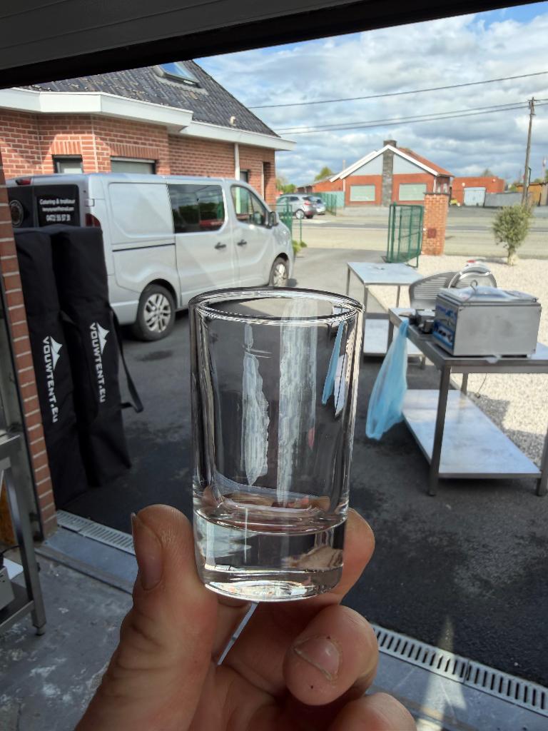 Aperitief glaasjes (hapjes,apero), Maison & Meubles, Cuisine | Vaisselle, Uni, Verre ou Verres, Comme neuf, Verre