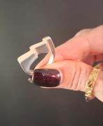 T50 zilveren bliksemhoge ring, Handtassen en Accessoires, Ringen, Ophalen of Verzenden, Dame of Heer, Zilver, Zilver