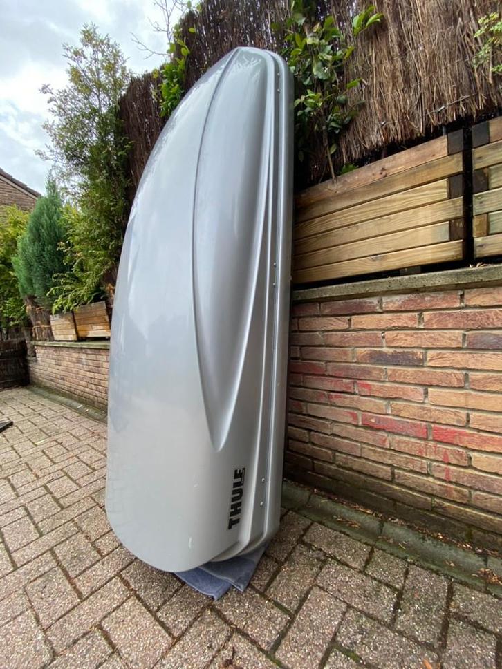 Thule Atlantis 780 - coffre toit, Autos : Divers, Coffres de toit, Utilisé, Enlèvement