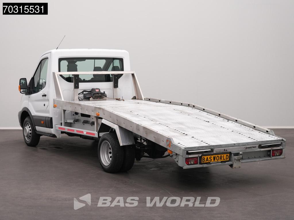Ford Transit 170pk Dubbellucht Autotransporter Trekhaak Navi, Stof, Euro 6, 4 cilinders, 2000 kg