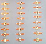 24 bagues cigare couvre chef militaire belge serie 1, Enlèvement ou Envoi, Utilisé, Bagues de cigare