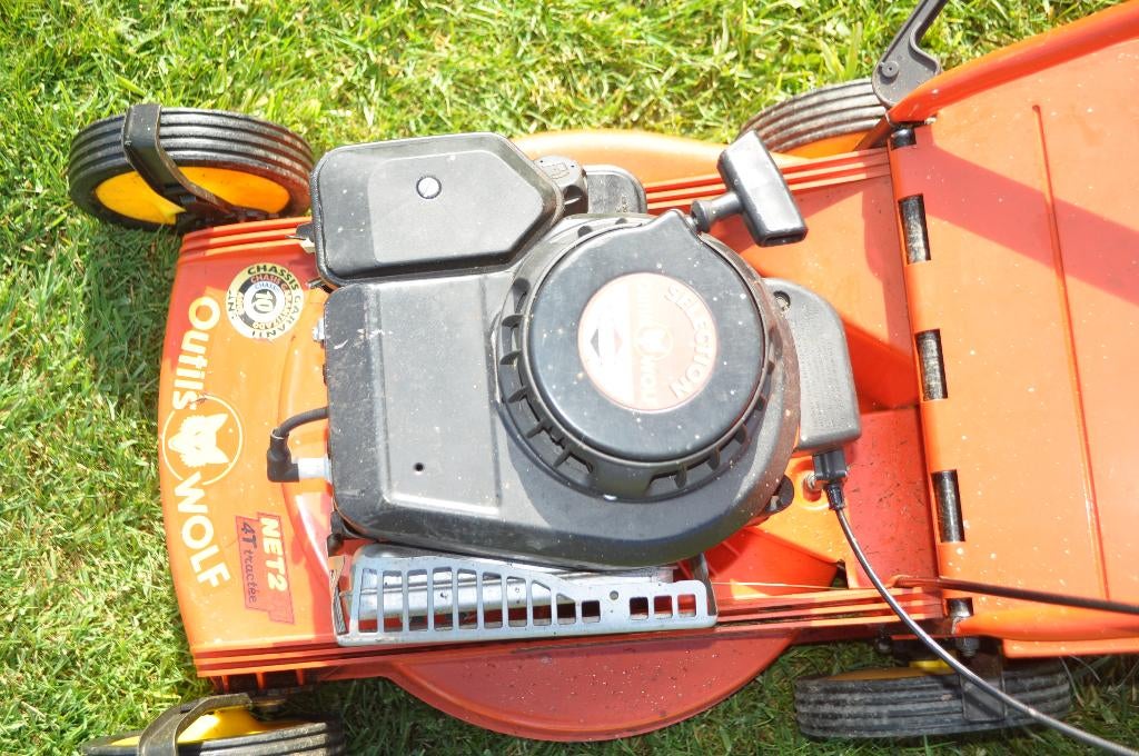 Tondeuse à gazon Wolf Original, Jardin & Terrasse, WOLF Garten, Vitesses, Tondeuse rotative, Tondeuses à gazon à essence