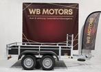 Aanhangwagen dubbele as <750kg ‼️nieuw‼️ 1175€ btw incl, Ophalen, Zo goed als nieuw