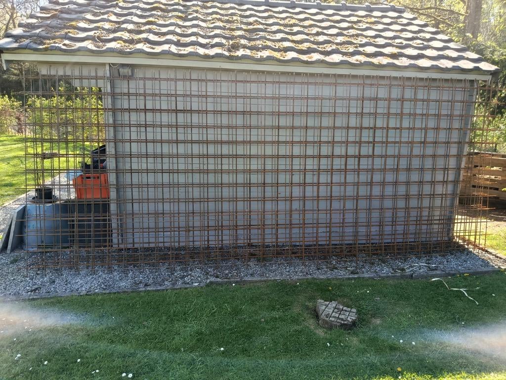 Treillis à béton 8mm, Enlèvement