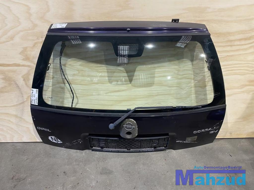 OPEL CORSA B Blauw Z279 Achterklep 1993-1999, Autos : Pièces & Accessoires, Carrosserie & Tôlerie, Porte, Opel, Arrière, Utilisé