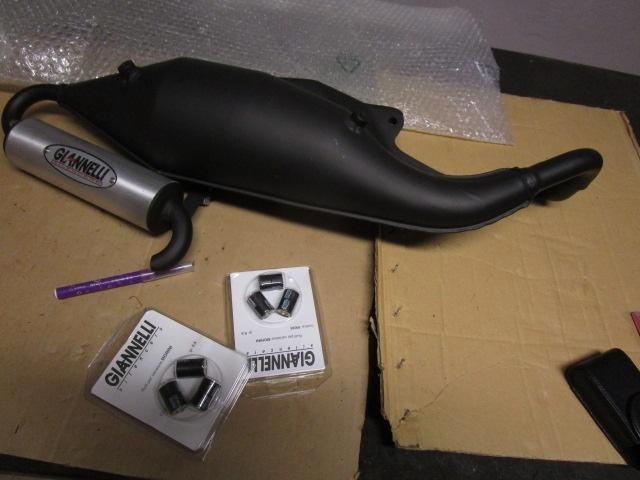 Giannelli Sprint uitlaat Aprilia SR50 Morini / SR50 DiTech, Fietsen en Brommers, Brommeronderdelen | Scooters, Nieuw, Aprilia