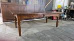 Antieke  franse boerentafel 215 cm, Ophalen