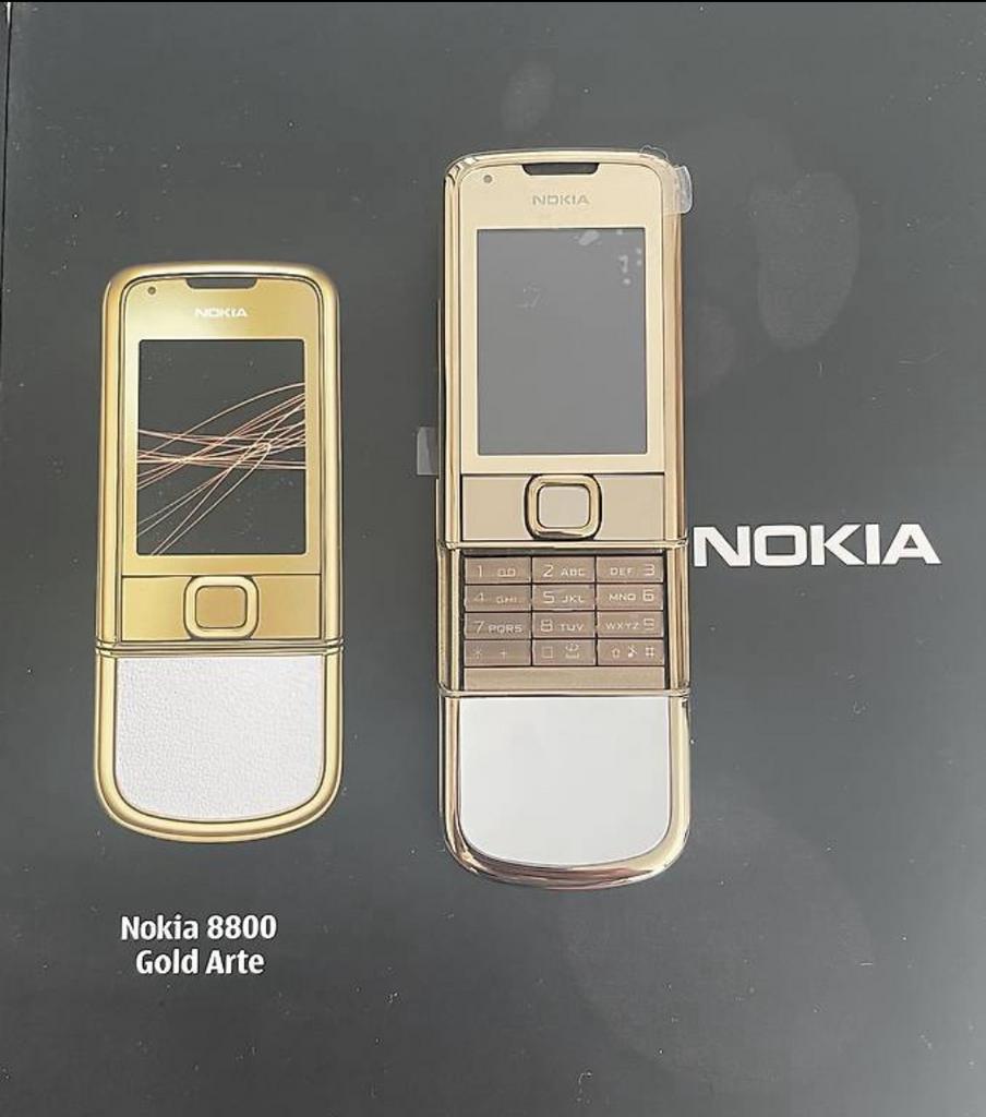 Nokia 8800e-1 RM-233 Gold Arte 4 Go, Télécoms, Modèle coulissant, Enlèvement ou Envoi, Autres couleurs, Clavier physique