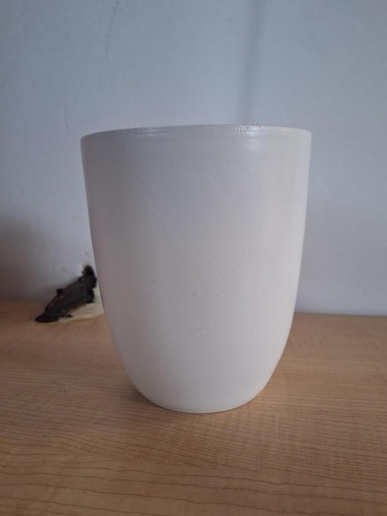 bloempot wit, Ophalen of Verzenden, Zo goed als nieuw, Binnen