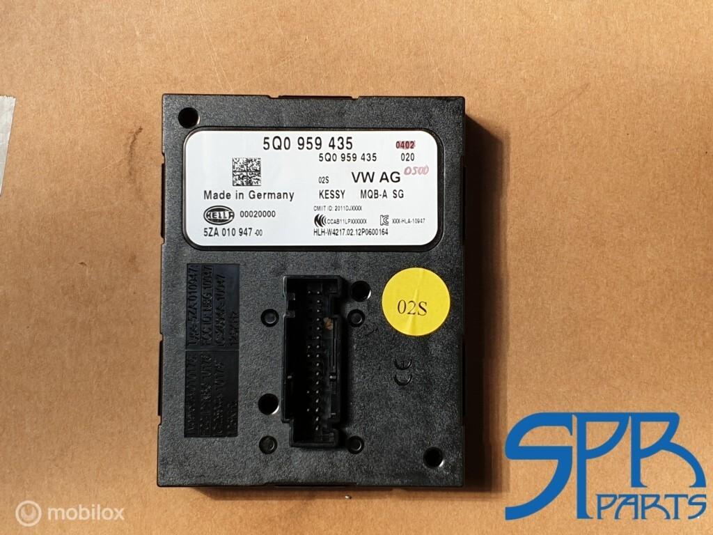 5Q0959435 KEYLESS ENTRY MODULE KESSY GOLF 7 7.5 AUDI A3 8V, Gebruikt, Volkswagen, Ophalen of Verzenden, Volkswagen