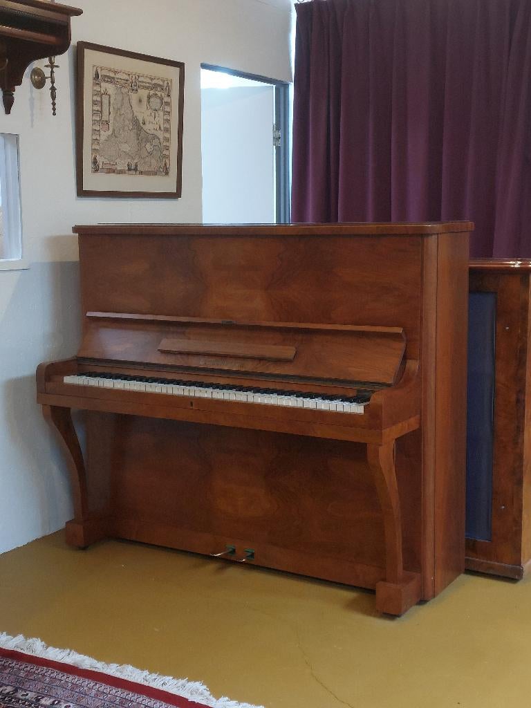 Gereviseerde Bechstein concertpiano, Muziek en Instrumenten, Piano's, Ophalen, Gebruikt, Bruin, Piano