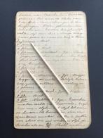 Authentiek dagboekje + doc ABBL grenadier gasaanval 1915 WO1, Verzamelen, Ophalen of Verzenden