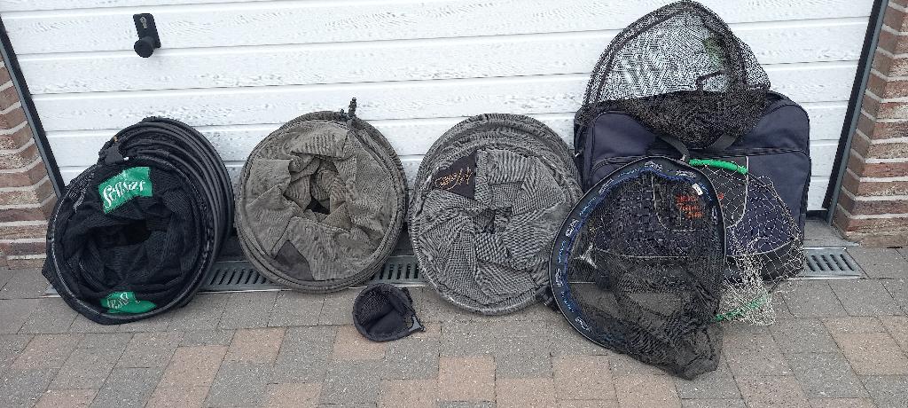 Visgerief, Ophalen, Zo goed als nieuw