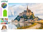 nr 108 Diamond Painting Saint Michel Frankrijk 50x40cm (rond, Hobby en Vrije tijd, Verzenden, Nieuw, Knutselwerk