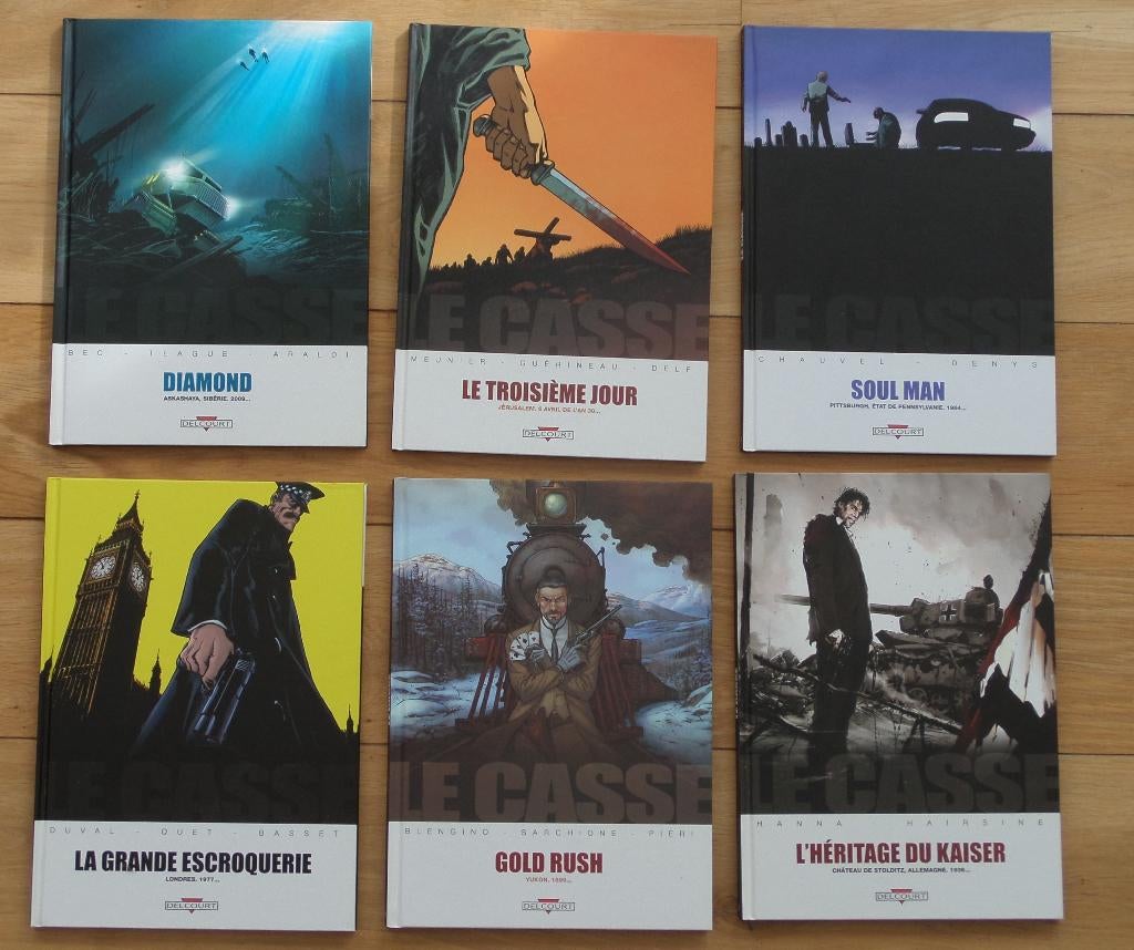 Le Casse, BD, EO, Delcourt, Livres, Série complète ou Série, Enlèvement ou Envoi, Utilisé