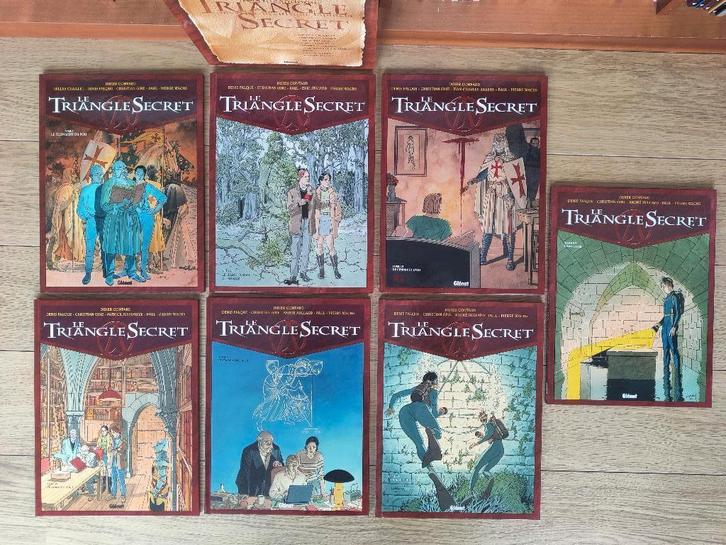 Le Triangle Secret Tomes 1 à 7, Livres, BD, Utilisé, Enlèvement ou Envoi