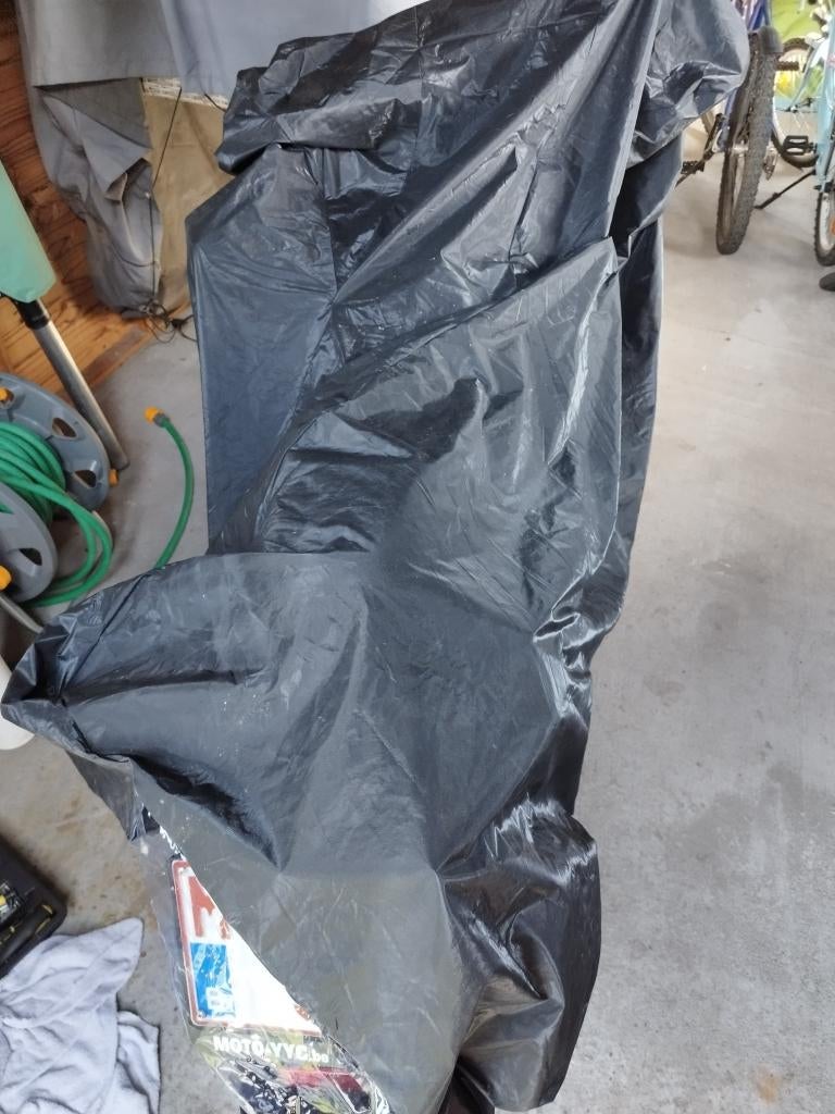 stevige motorhoes in zeer goede staat, Motos, Accessoires | Autre, Comme neuf, Enlèvement