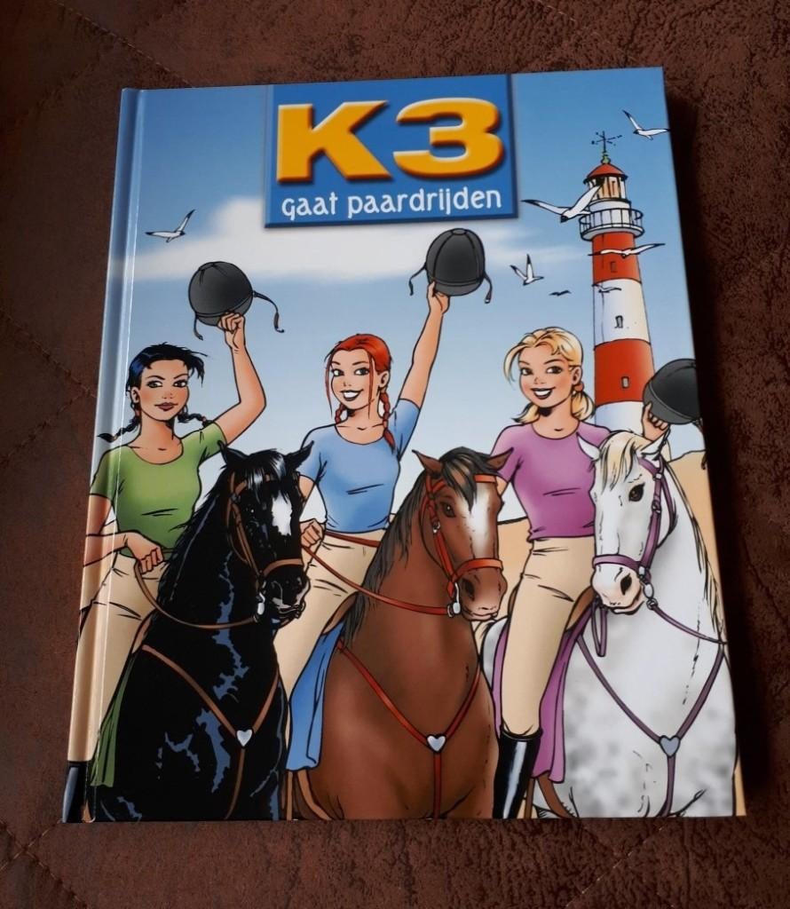 (Originele) K3 gaat paardrijden-boek-als nieuw - Studio 100, Verzenden, Zo goed als nieuw, Studio 100