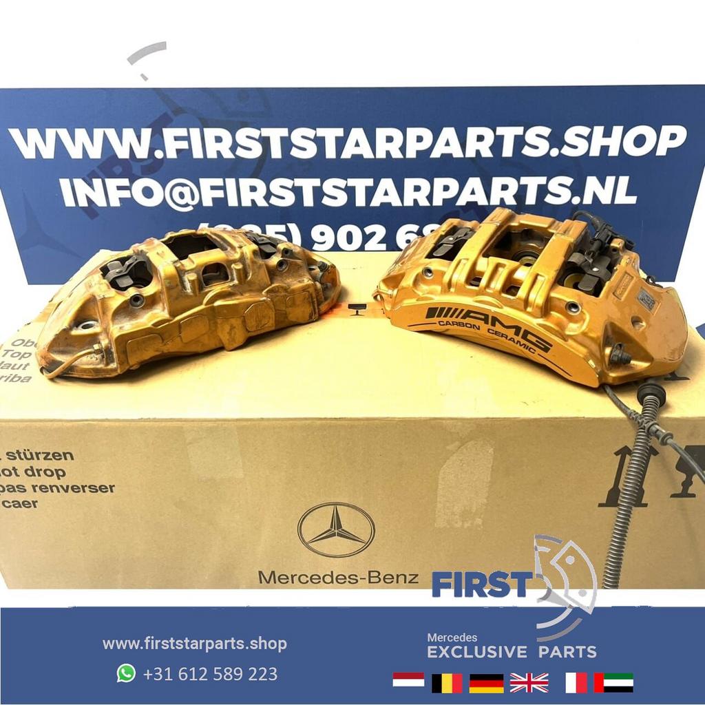 CERAMIC REMKLAUW W205 C205 C63 W213 E63 W218 CLS63 W190 GT63, Gebruikt, -, Ophalen of Verzenden, -