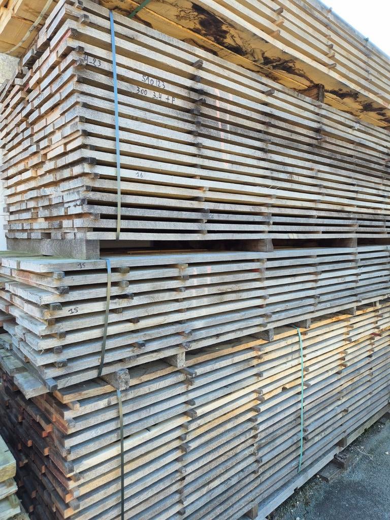 Eiken planken per pak, Doe-het-zelf en Bouw, Hout en Planken, Ophalen