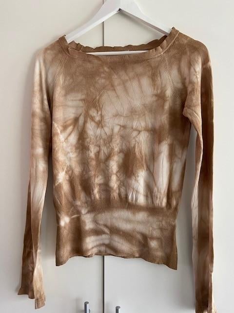 heel speciale bruine trui maat S, Kleding | Dames, Truien en Vesten, Ophalen of Verzenden, Zo goed als nieuw, Maat 36 (S)
