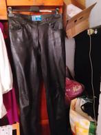 Lederen Damesbroek, Kleding | Dames, Ophalen, Zo goed als nieuw, Maat 38/40 (M), Zwart