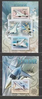 Burundi 2012 Block De Concorde non perforé **, Timbres & Monnaies, Timbres | Afrique, Enlèvement ou Envoi, Autres pays, Non oblitéré