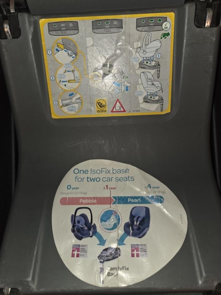 Isofix, Kinderen en Baby's, Autostoeltjes, Ophalen, 0 t/m 18 kg, Zo goed als nieuw, Isofix