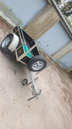 Remorque simple essieux 750kg 1,60cm/1,m, Enlèvement ou Envoi, Comme neuf