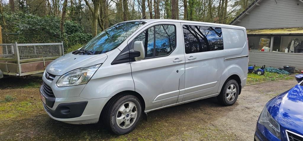 Ford transit dubbelcabine lichtevracht, Auto's, Parkeersensor, Euro 6, 2800 kg, Diesel