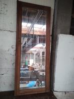 Grote spiegel (oude kastdeur), Antiek en Kunst, Ophalen, Rechthoekig, 50 tot 100 cm, 150 tot 200 cm