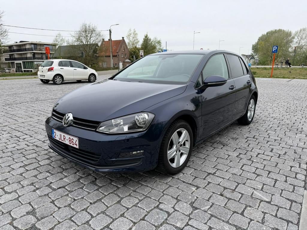 GOLF 7 1.2 BENZINE AUTOMAAT 3/2015 163.000KM TOP STAAT BLANC, Autos, Volkswagen, Bluetooth, Euro 5, Achat, Entreprise