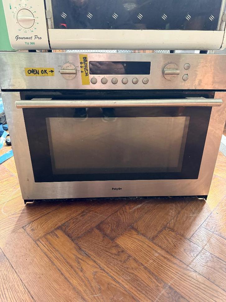 Oven – werkt goed en direct bruikbaar, Electroménager, Fours, Utilisé, Encastré, 45 à 60 cm, 45 à 60 cm, Air chaud, Enlèvement