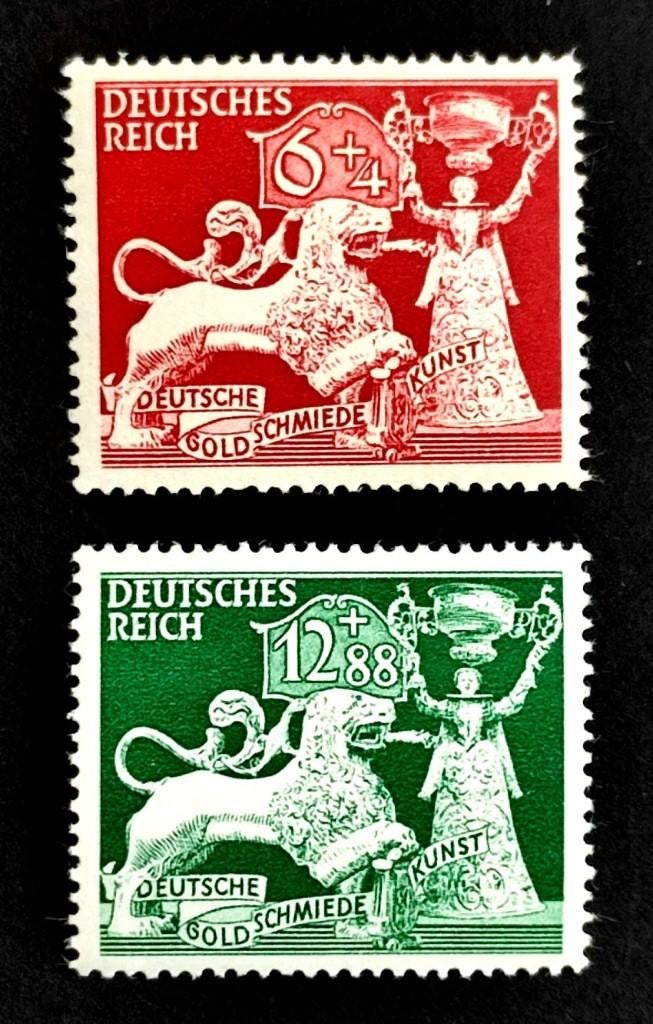 Dt.Reich:10 Jr. Gesellschaft Goldschmiedekunst 1942 POSTFRIS, Timbres & Monnaies, Timbres | Europe | Allemagne, Enlèvement ou Envoi
