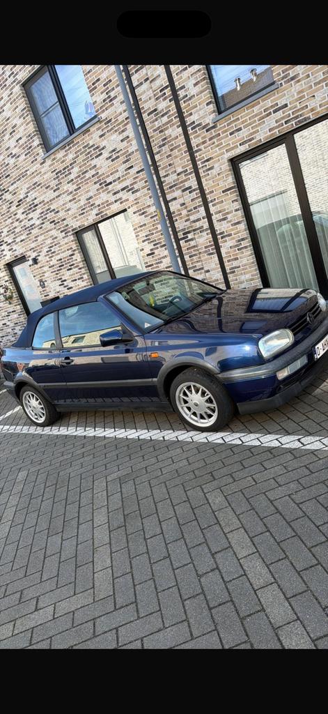 Vw golf 3 1.8 benzine oldtimer, Auto's, Cabriolet, Volkswagen, Leder, Handgeschakeld