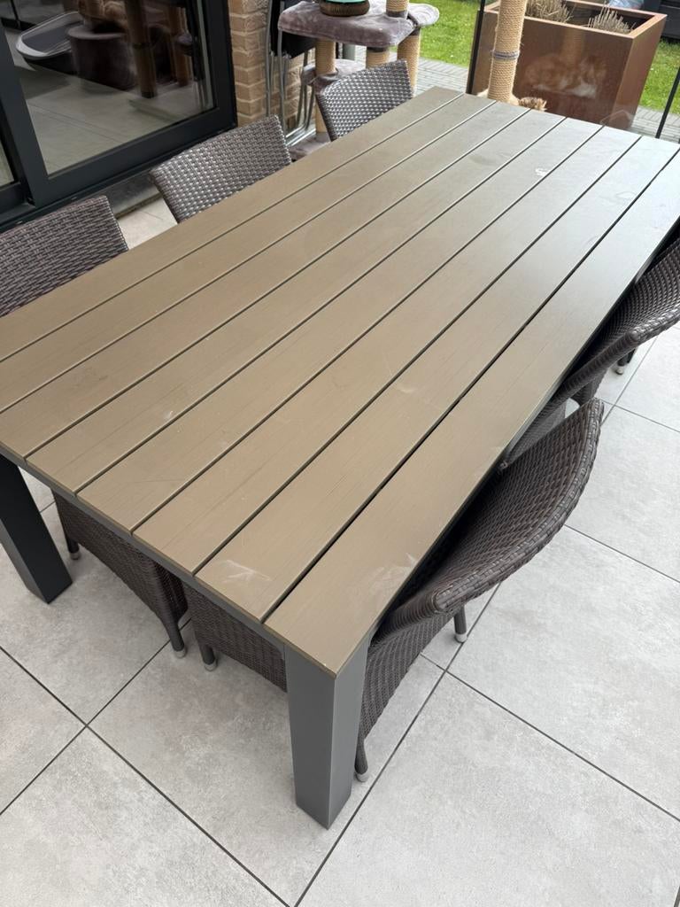 Tuintafel 6 personen, Ophalen, Gebruikt