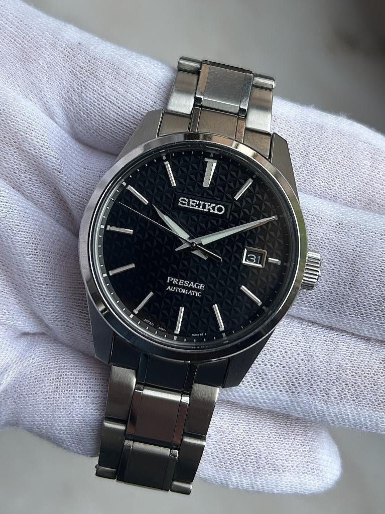 Série Seiko Presage Sharp Edged SPB203J1, Enlèvement ou Envoi, Comme neuf, Montre-bracelet, Seiko
