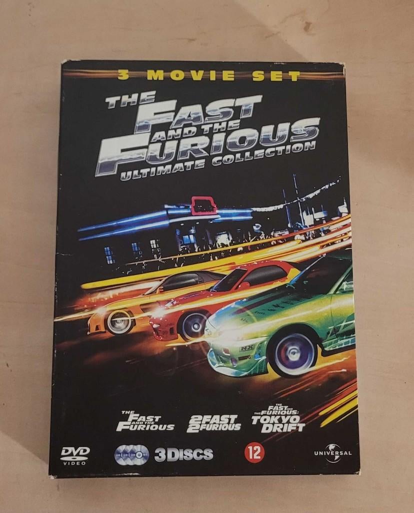 La trilogie Fast and Furious, CD & DVD, DVD | TV & Séries télévisées, Coffret, Utilisé, À partir de 12 ans, Action et Aventure