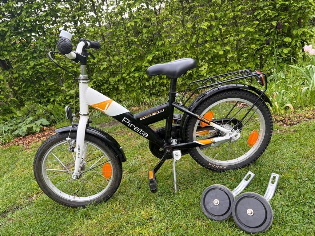 kinderfiets 16 inch, Fietsen en Brommers, Fietsen | Kinderfietsjes, Ophalen, Zijwieltjes, 16 tot 20 inch, Zo goed als nieuw