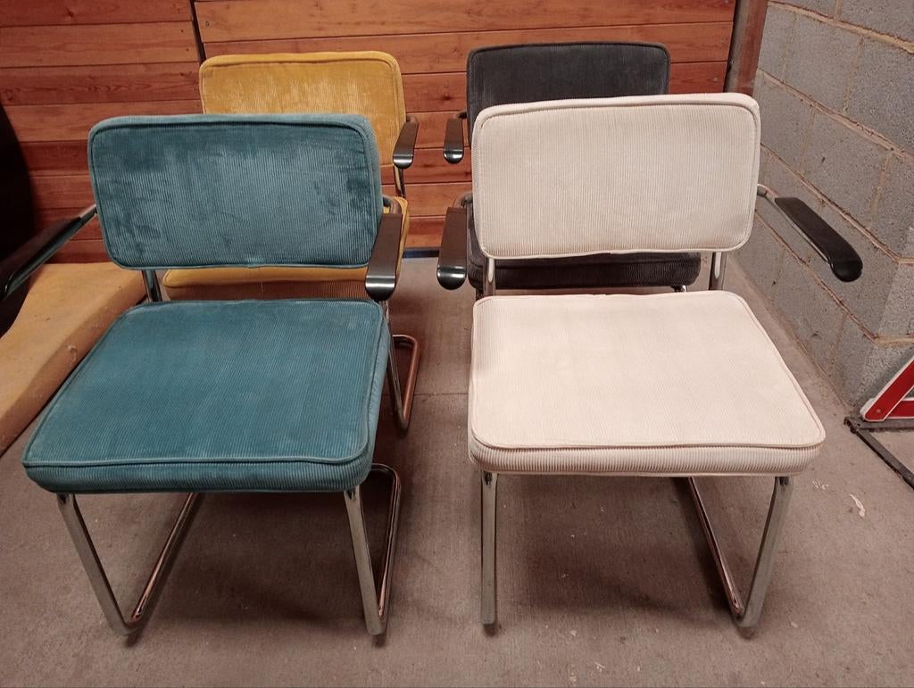 4 vintage stoelen, Ophalen of Verzenden