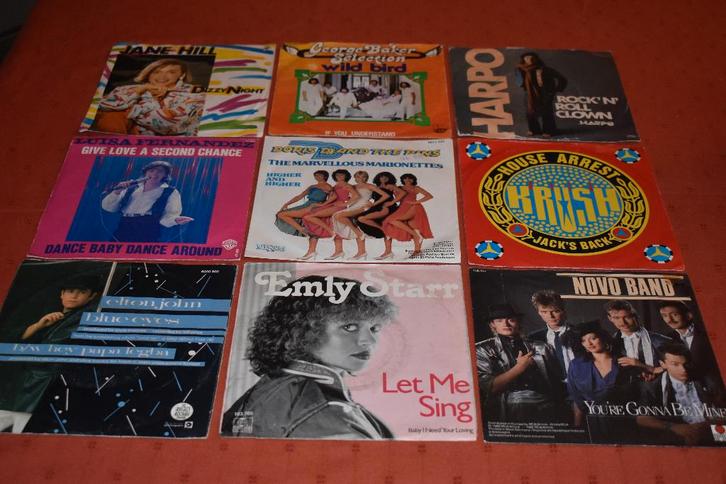 où peux-tu découvrir d'autres singles vinyles des 45t ?, CD & DVD, Vinyles Singles, Comme neuf, Single, Pop, 7 pouces, Enlèvement